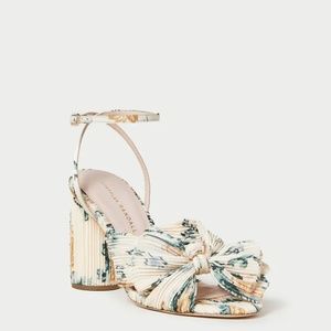 Loeffler Randall Camellia Nova Floral Bow Heel